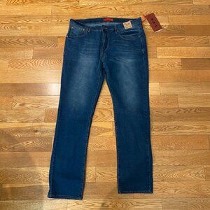 MBX Denim Jeans Pants Slim Stretch Fit Blue 36x32 NWT